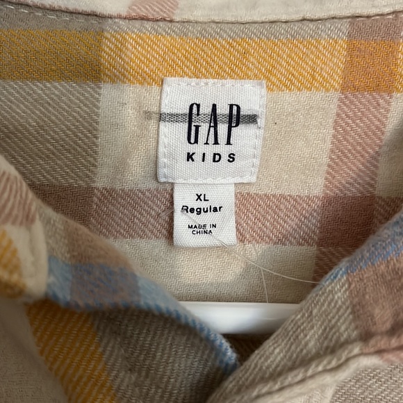 Gap plaid shirt in sz XL - Picture 3 of 3